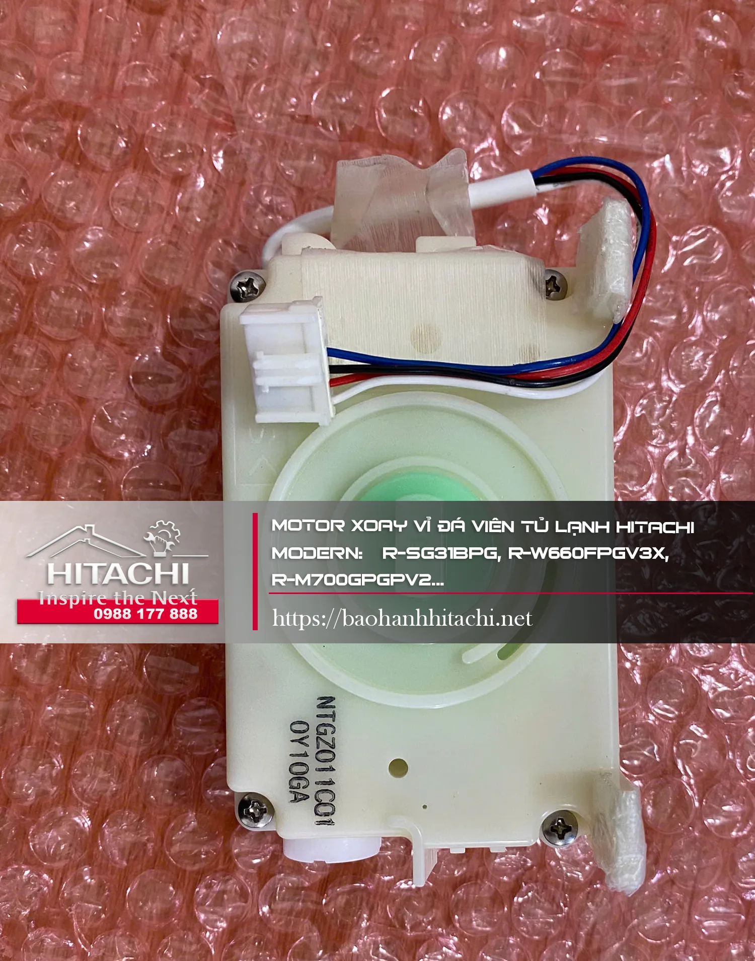 Đầu bơm nước lạnh Hitachi với linh kiện chính hãng, bảo hành và sửa chữa nhanh chóng tại hệ thống bảo hành Hitachi.