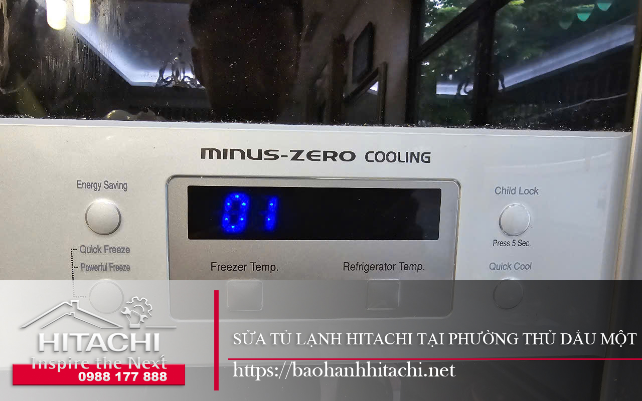 Sửa tủ lạnh Hitachi tại phường Thủ Dầu Một