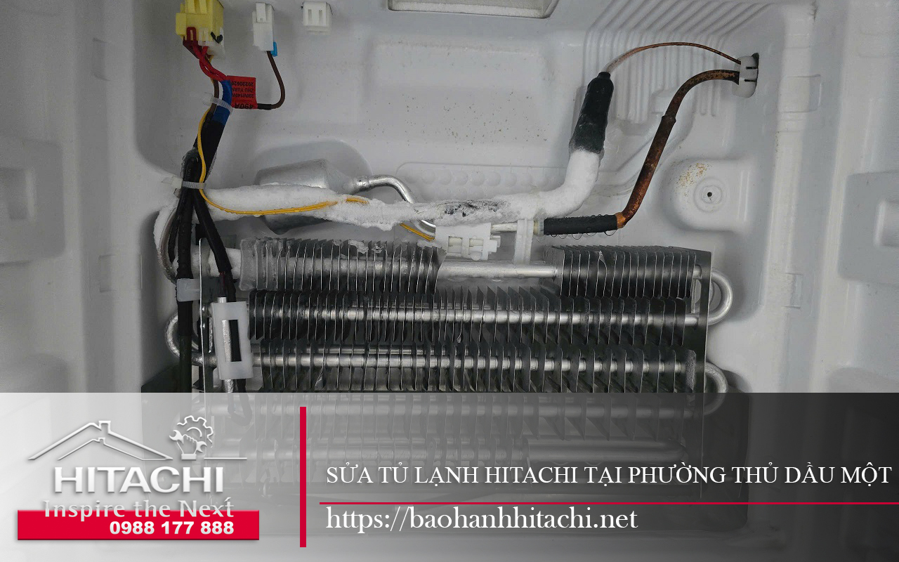 Dịch vụ sửa tủ lạnh Hitachi tại phường Thủ Dầu Một
